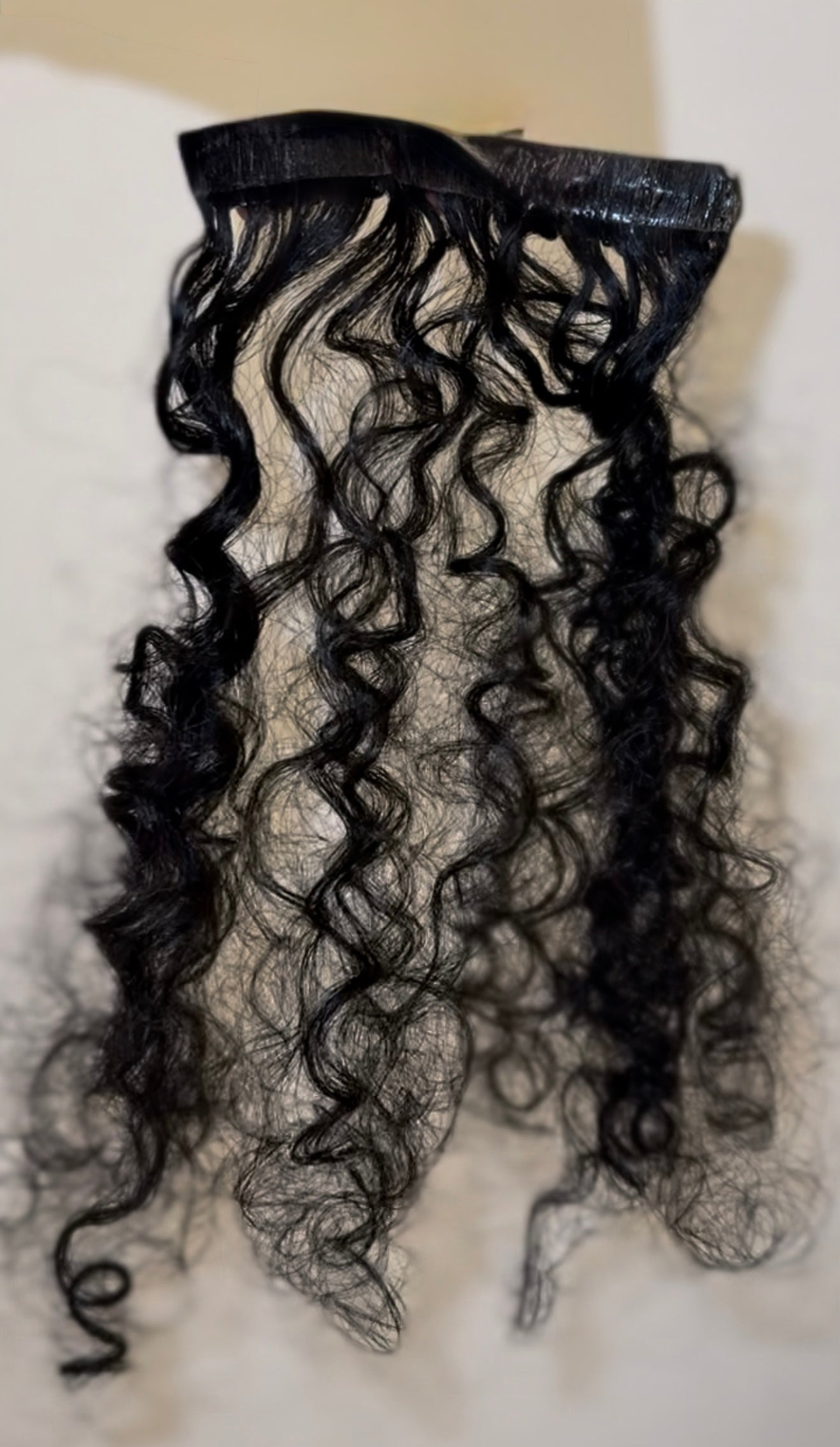 Rosa Virgin curly Seamless Clip ins